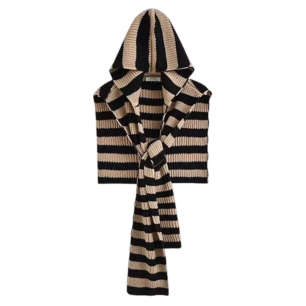 9484 Knitted Shawl Wraps Women Chunky Shawls And Wraps Pashmina Balaclava Hat